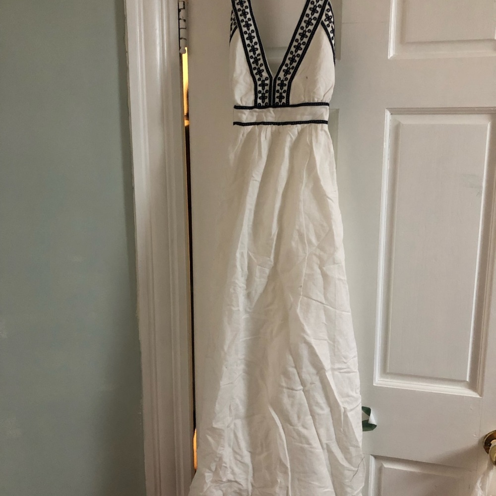 New with tags! Jcrew linen halter dress